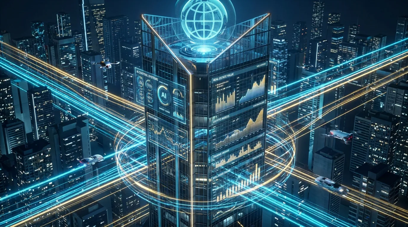 Living Assets: How Smart Buildings Generate Income, Trade Themselves, and Optimize ROI Automatically