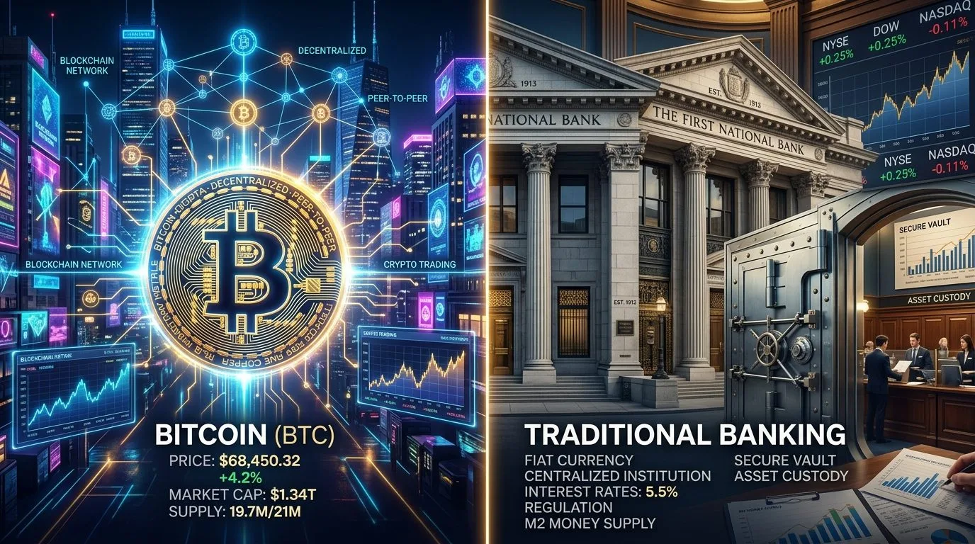 Bitcoin vs Traditional Banking 2026